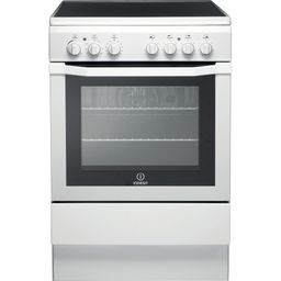 INDESIT Electric freestanding cooker: 60cm - I6VV2A(W)/UK