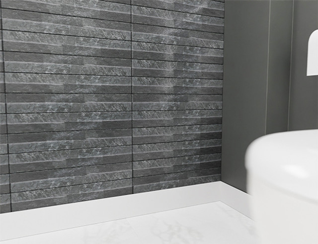 Ordino Wall Tile Black 8 x 44.2cm