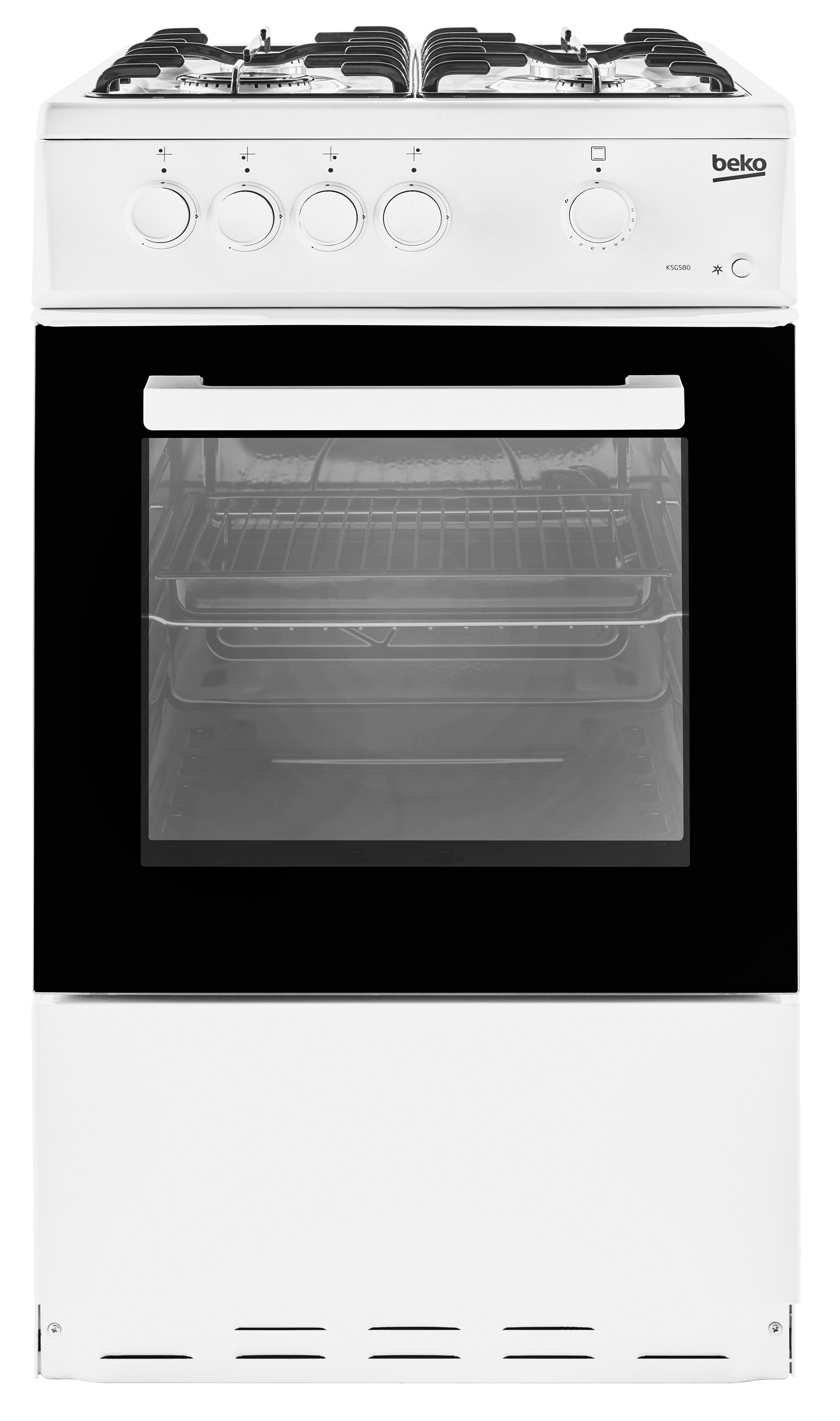 BEKO Freestanding 50cm Gas Cooker - White