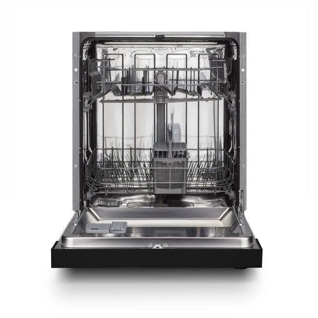  Montpellier MDI655K Full Size 60cm Semi Integrated Dishwasher in Black