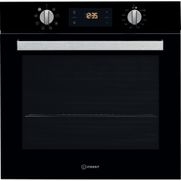 Indesit Aria Electric Fan Single Oven - Black IFW6340BLUK - A Rated , STRABANE WHOLESALE LTD, STRABANE, CO. TYRONE, BT82 8EH, 02871382374