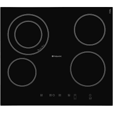 Hotpoint Touch Control 60cm Ceramic Hob with Finished Glass Edge