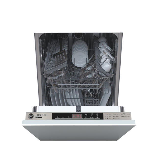 Hoover HMIH2T1047 Full-integrated 10 place settings,Slimline Dishwasher 