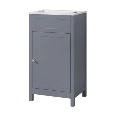 Tailored Grey- Turin Cloakroom Vanity Unit -460mm
