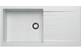 A Prima+ 1 bowl inset sink in White