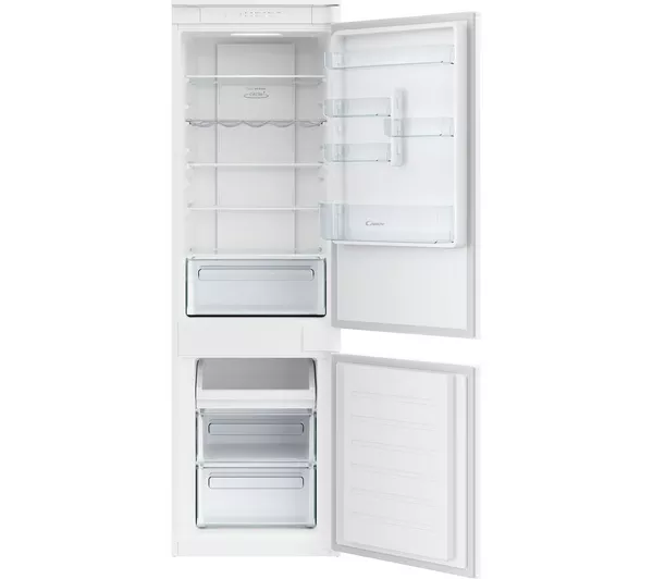 CANDY CBT3518EWK Integrated Smart 70/30 Fridge Freezer - Frost Free