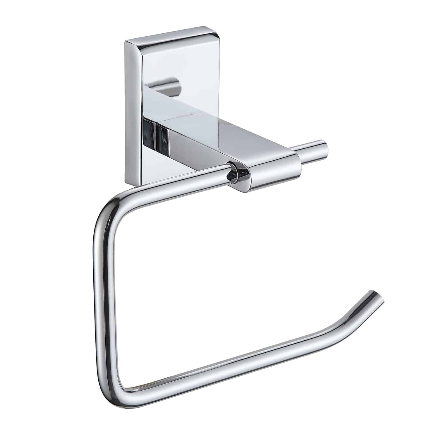 UNITY CHROME WALL MOUNTED BATHROOM TOILET ROLL HOLDER