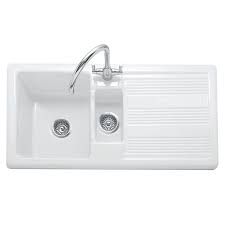 Rangemaster Ceramic Sink - White