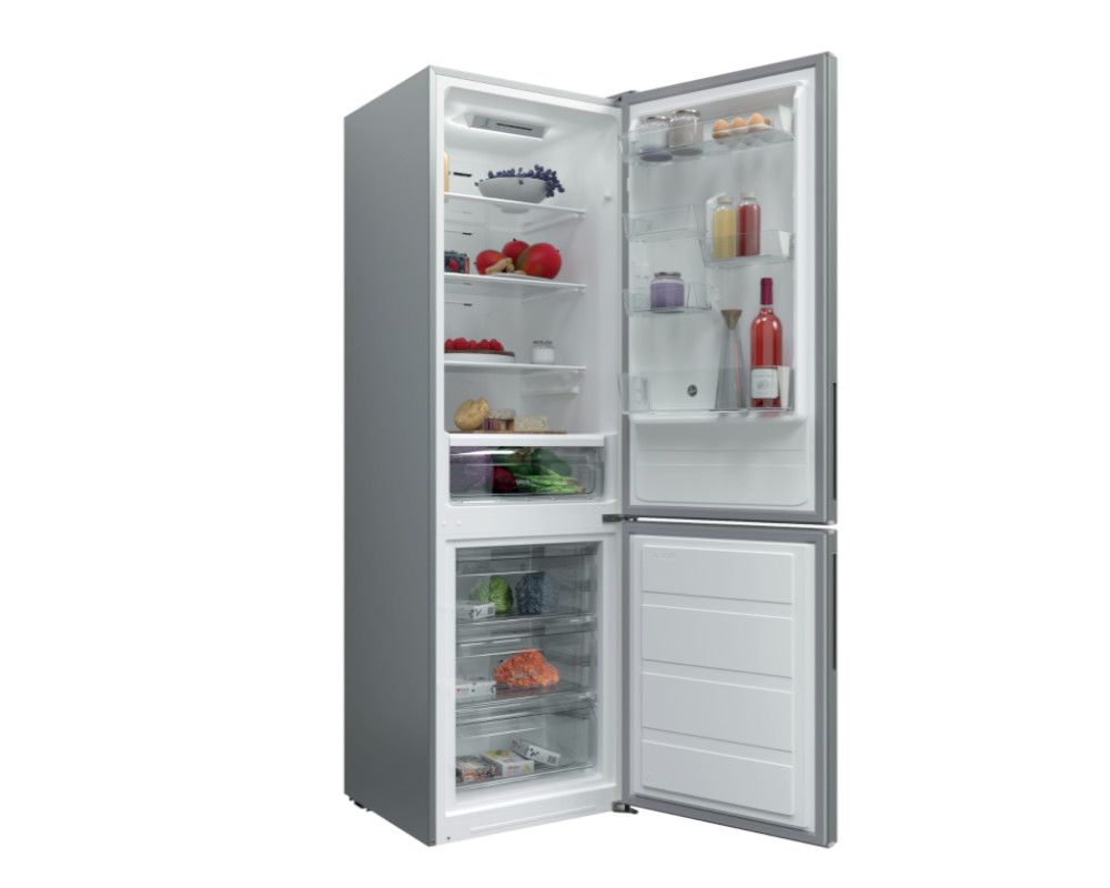 Hoover HMDNB6184 186x60cm Total No Frost Stainless Steel Fridge Freezer  £399.00, STRABANE WHOLESALE LTD, STRABANE, CO. TYRONE, BT828EH, 02871382374