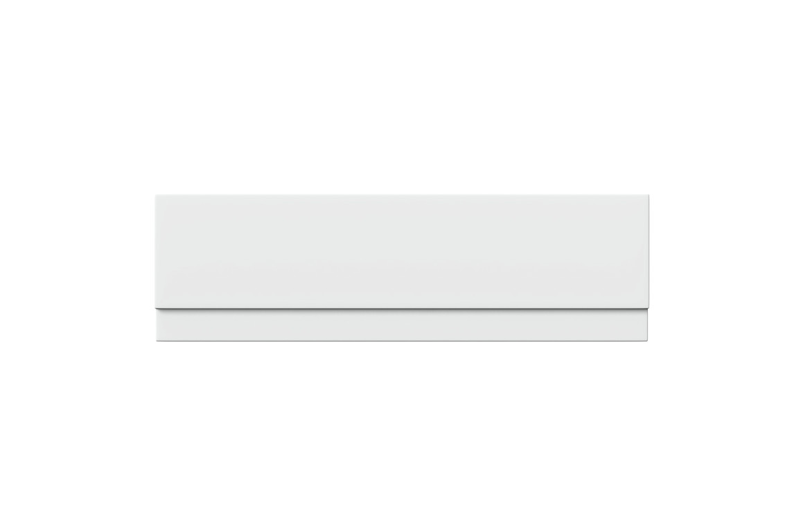 Plain 1500mm Front Panel - White