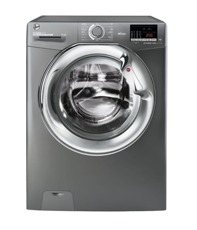 Hoover 10KG Graphite Washing Machine 1400 Spin - H3WS4105DACGE 