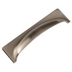 Square cup - brushed satin nickel