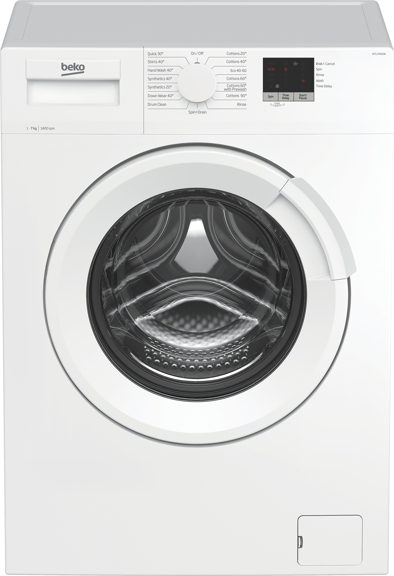 Beko Freestanding 7kg 1400rpm Washing Machine