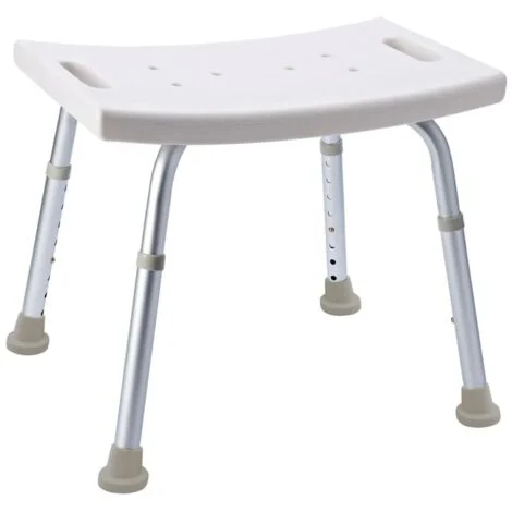 Bathroom Stool White Max 150 kg 