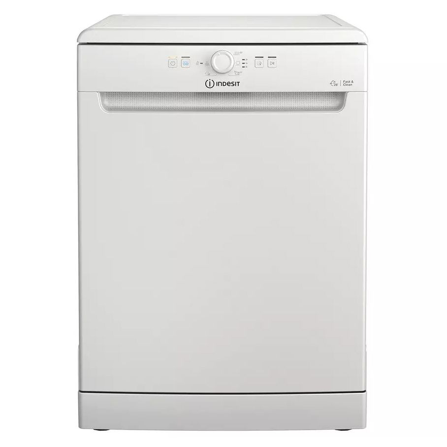 INDESIT Dishwasher: full size, white colour - D2F HK26 UK