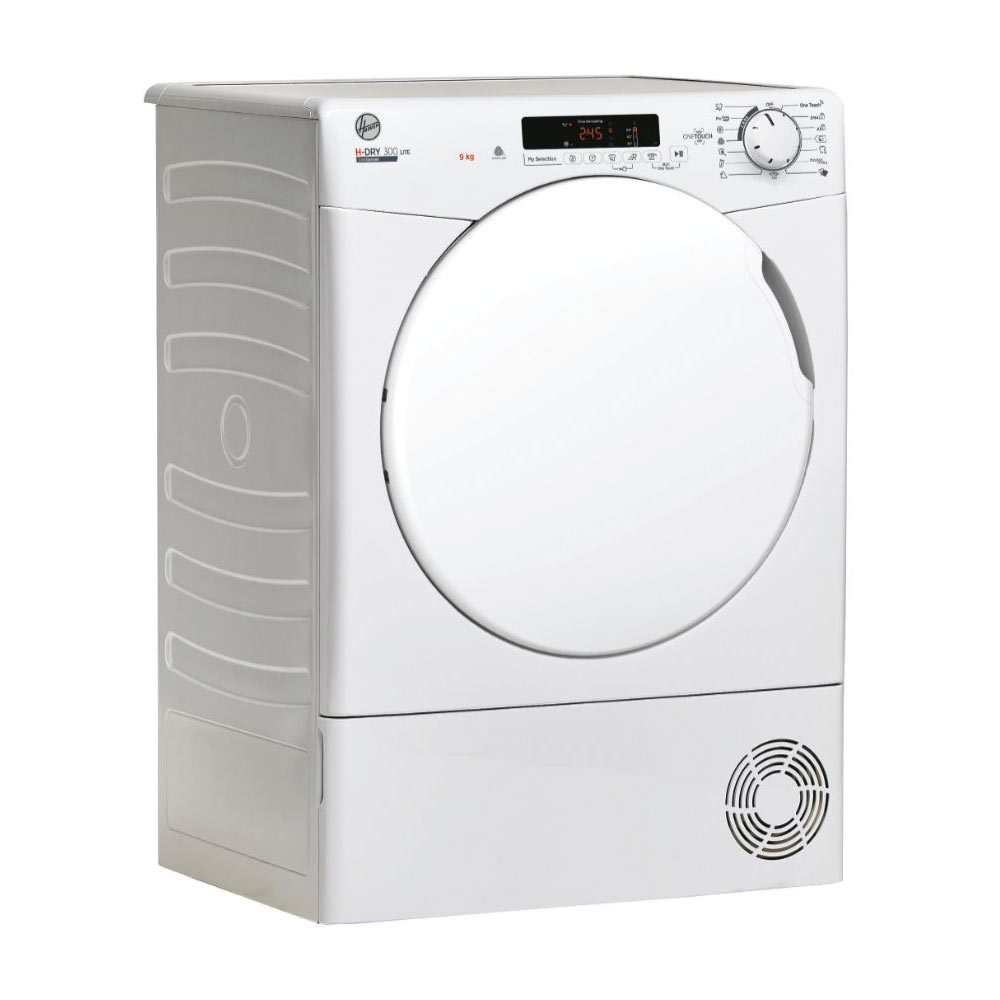 H-DRY 300 LITE - HOOVER Condensor Dryer 9kg - White - HLEC9DF-80