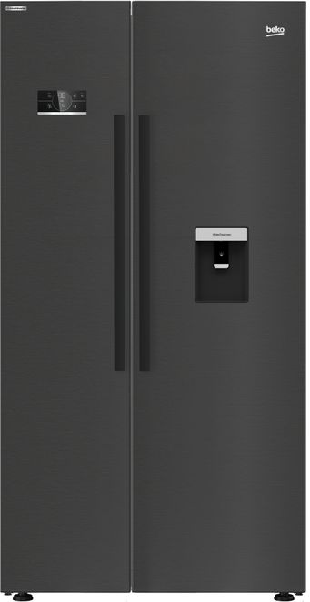 Freestanding American Style Fridge Freezer HarvestFresh™