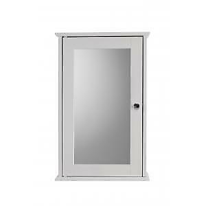 Croydex Malito Wooden Single Door Bathroom Cabinet - 530 x 340mm
