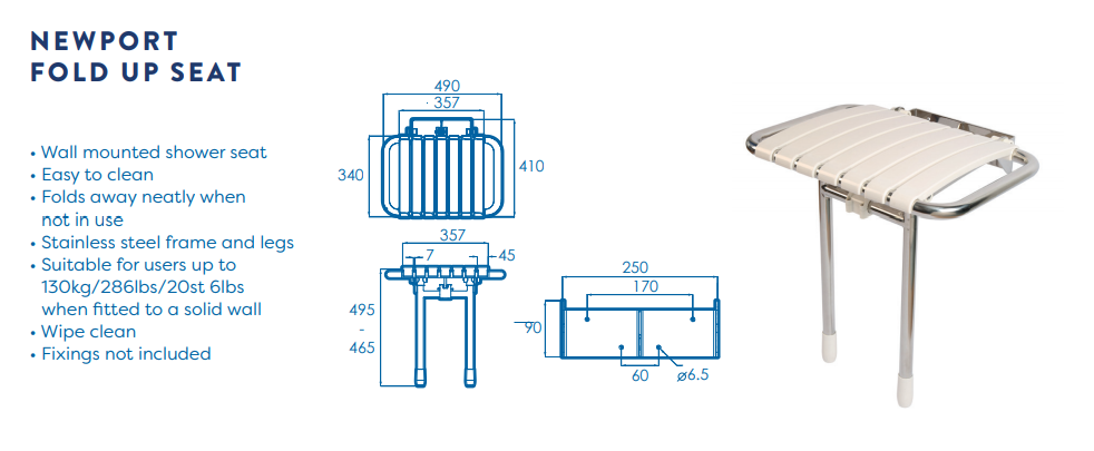 Shower & Bath Seating, Strabane Wholesale Ltd, Strabane, Co. Tyrone