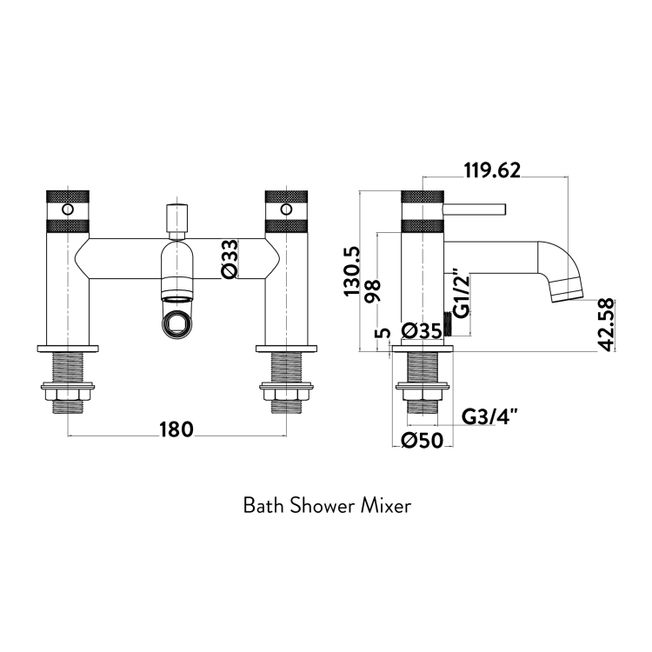 Core Bath Shower Mixer