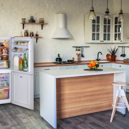 ICEKING IK9055W.E COMBI FRIDGE FREEZER