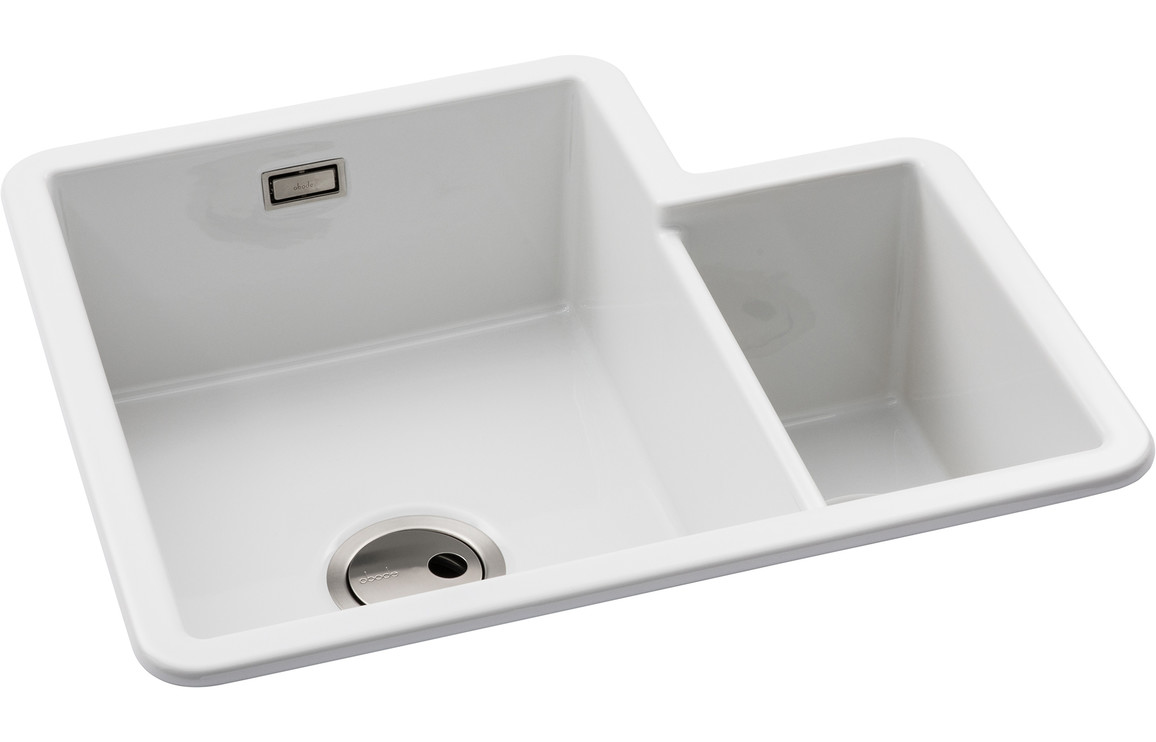 An Abode Sandon 1.5 bowl undermount sink - AW1032