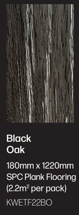 BLACK OAK - KLICKER FLOOR (2.23 Sq Yd)