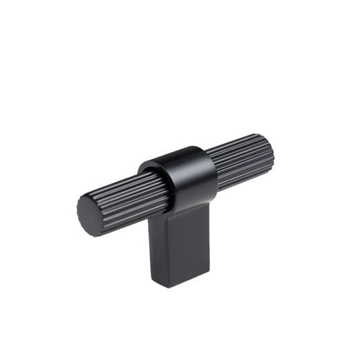  Fluted t bar - matte black