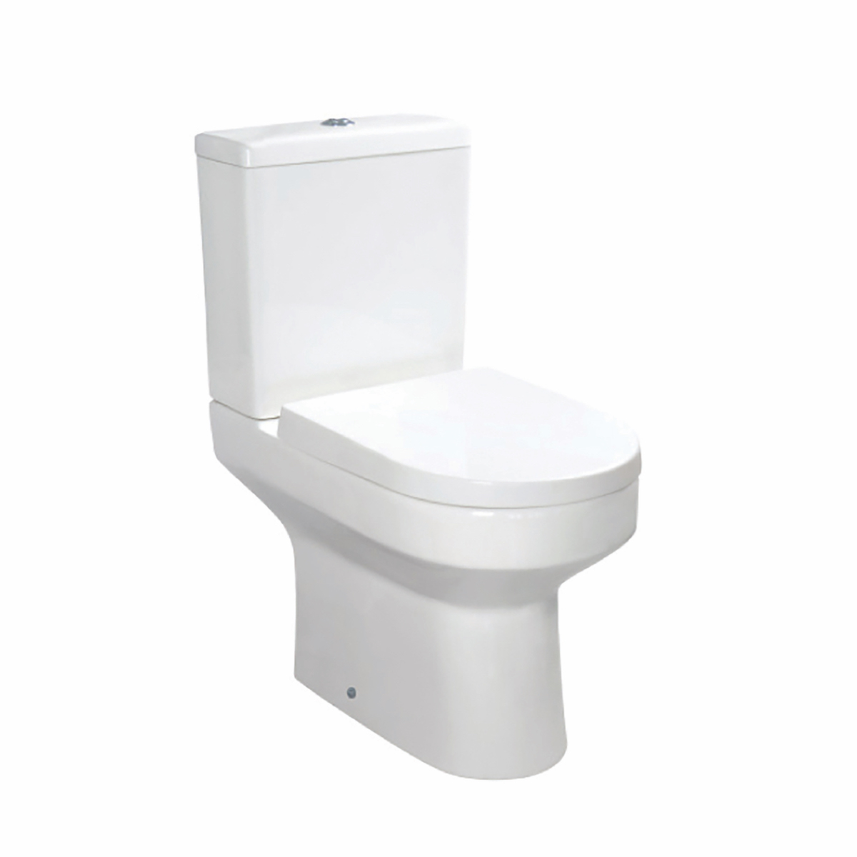 Spa Comfort Height Rimless Pan, Cistern & Seat