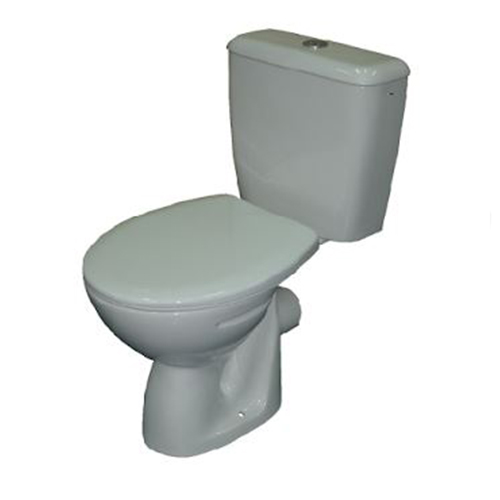 Fresssh Georgia Plus Toilet To Go Compact c/w Seat White
