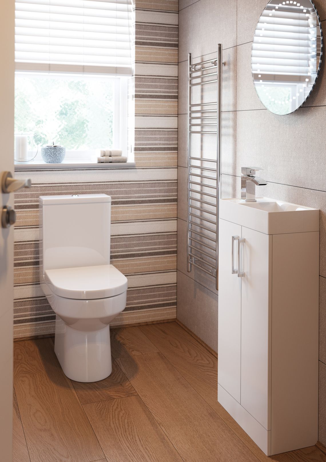 Volta Floor Standing Furniture - White Gloss, STRABANE WHOLESALE LTD, STRABANE, CO. TYRONE