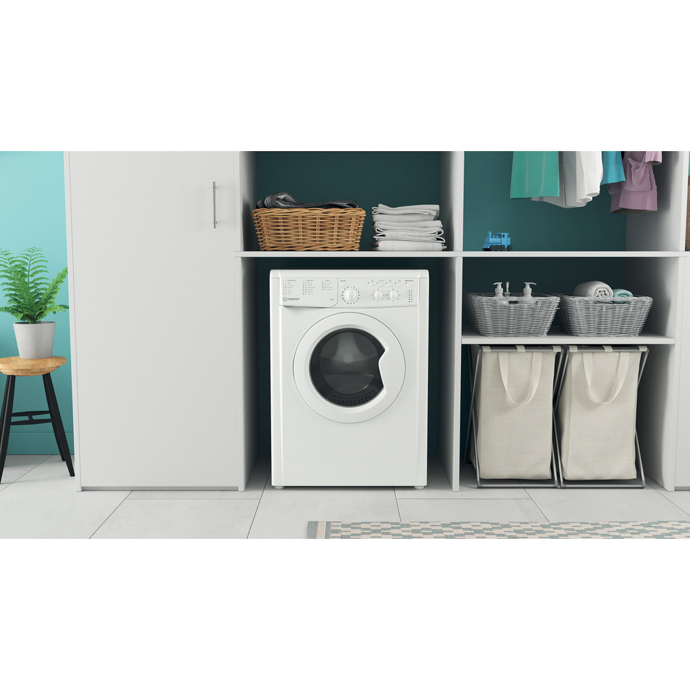 INDESIT Freestanding Ecotime Washer 7kg 1200spin - IWC71252WUKN 