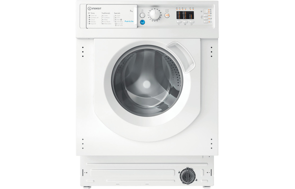 Indesit BI WMIL 71252 UK N B/I 7kg 1200rpm Washing Machine