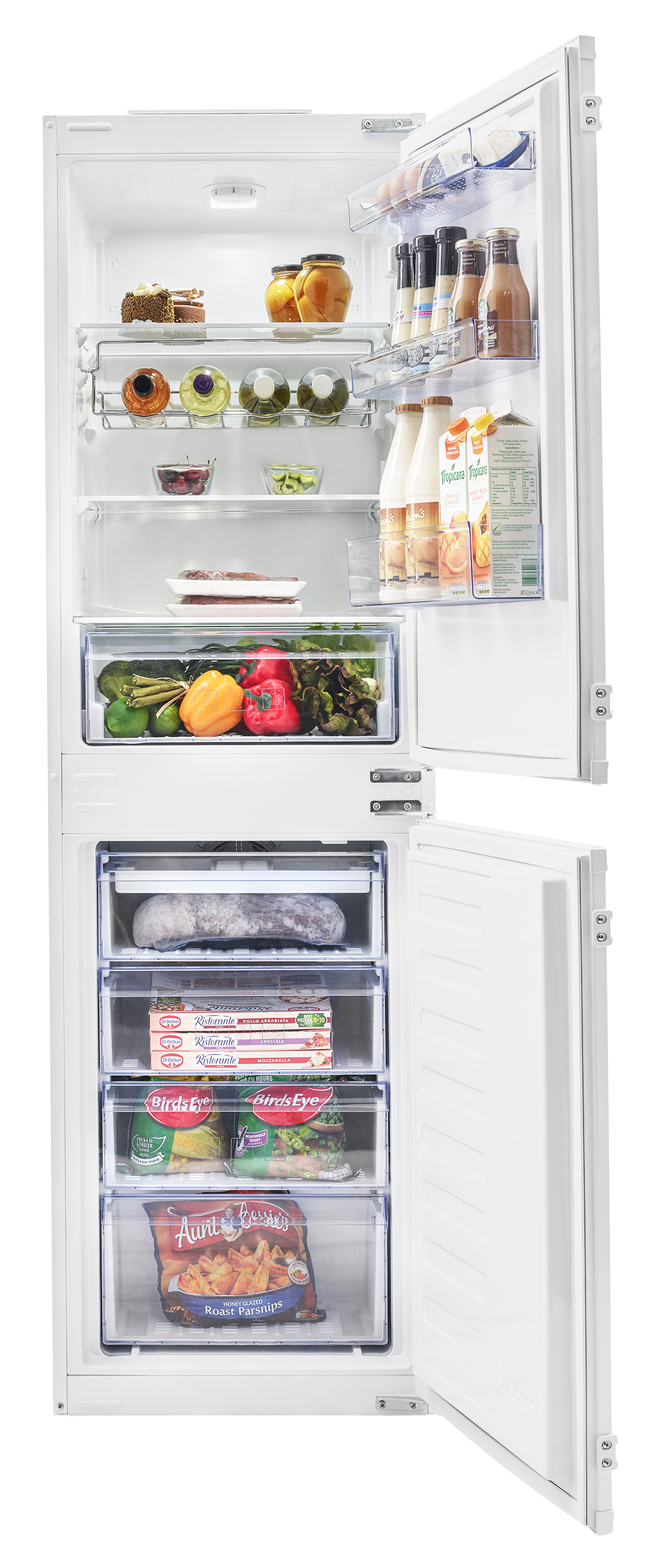 BEKO FROST FREE FRIDGE FREEZER 50:50 SPLIT - BCFD350 