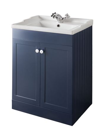 Bathroom Furniture, 600mm Unit - Matt Sapphire Blue, STRABANE WHOLESALE LTD, Strabane, Co. Tyrone