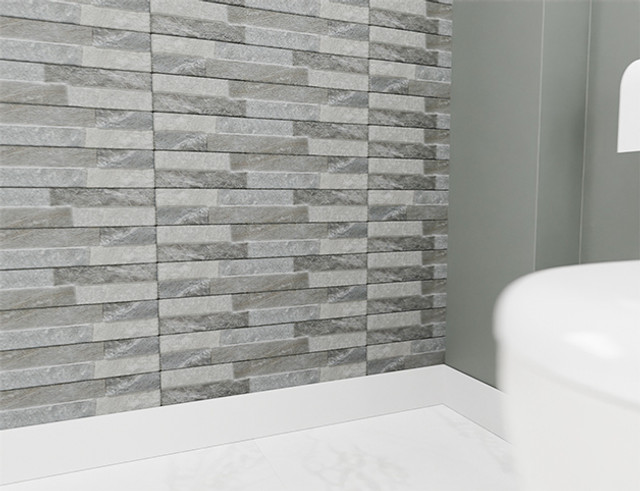 Ordino Wall Tile Grey 8 x 44.2cm