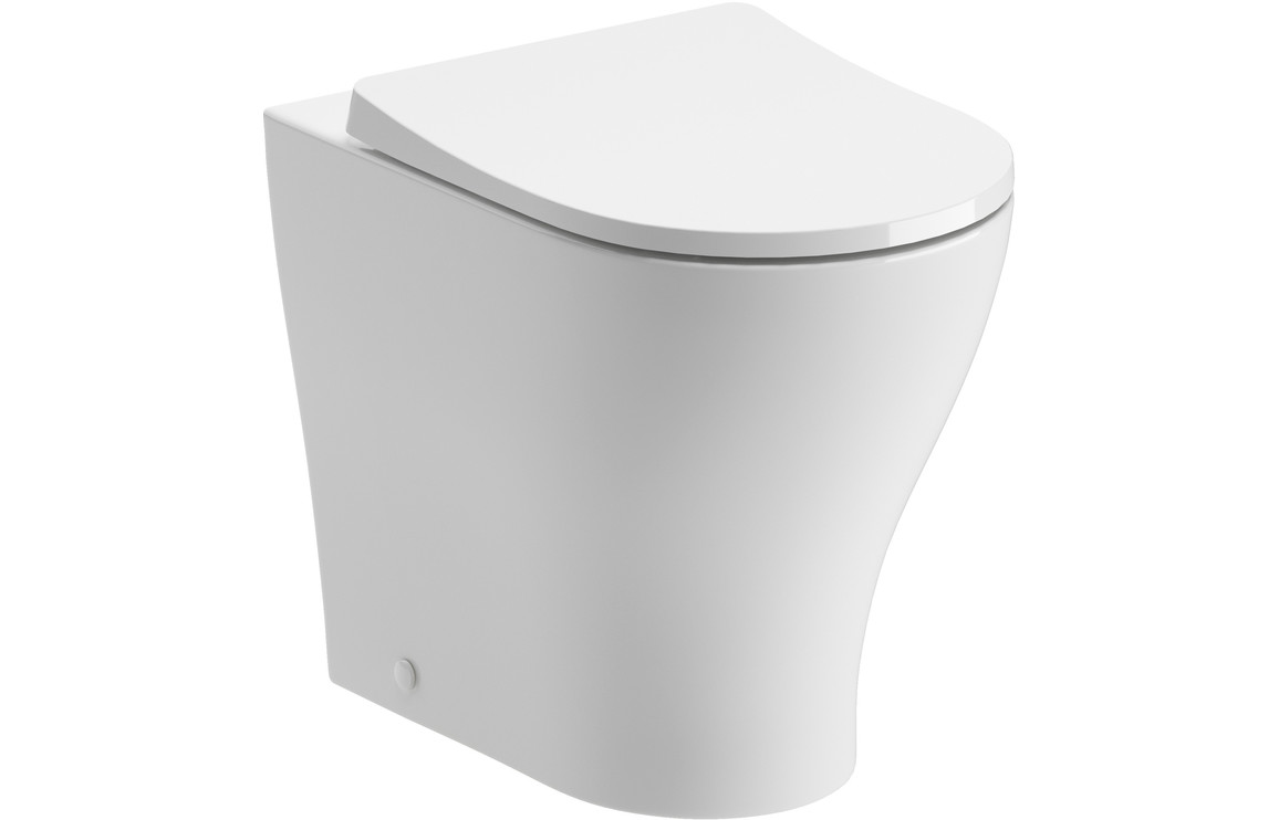 Lily Rimless Back To Wall WC & Soft Close Seat
