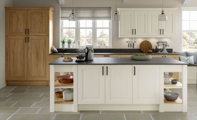 Jefferson Ivory & Light Oak