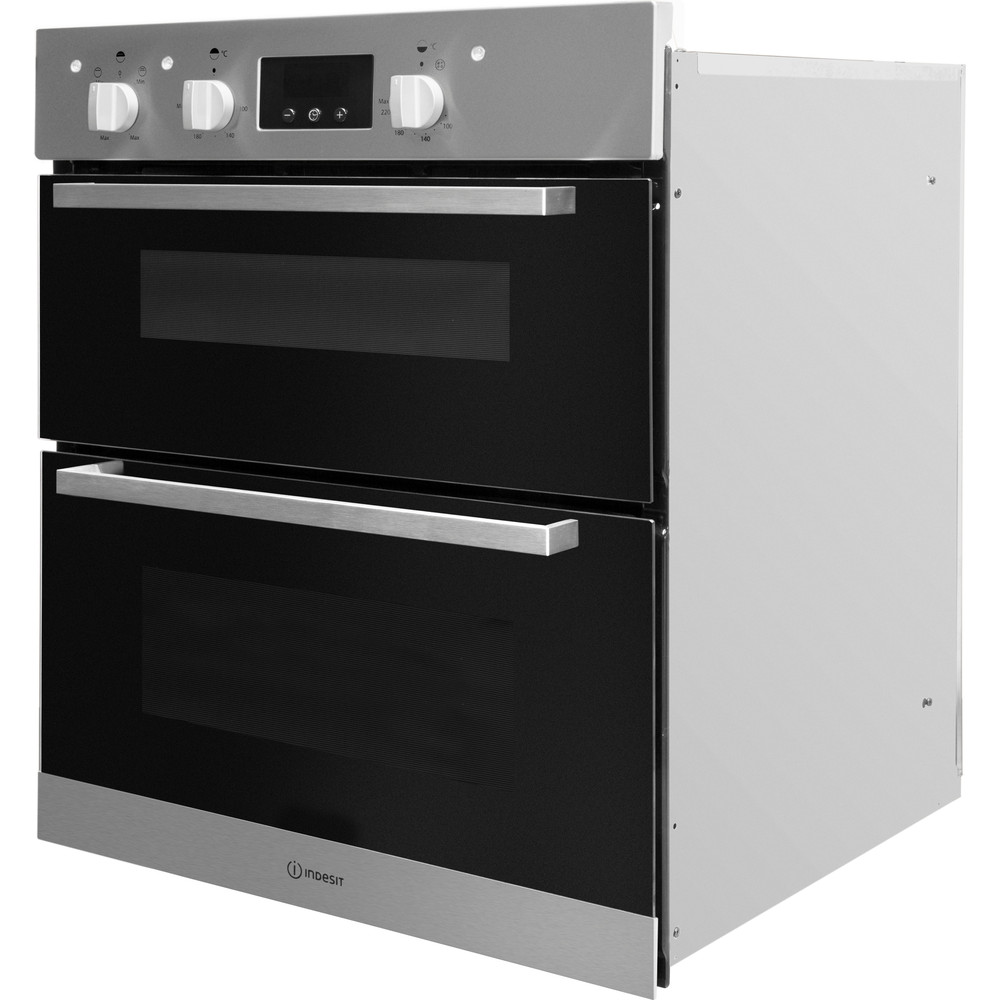 Indesit Built Under double oven: electric - IDU6340IX