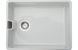 A Prima 1 bowl sit on sink in White