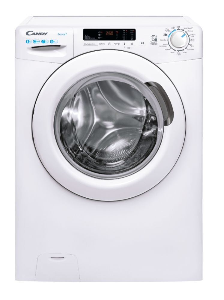Candy CS1482DE 8Kg Washing Machine with 1400 rpm – White – D