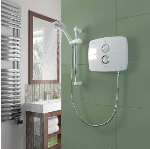 T90SR Pumped Electric Shower