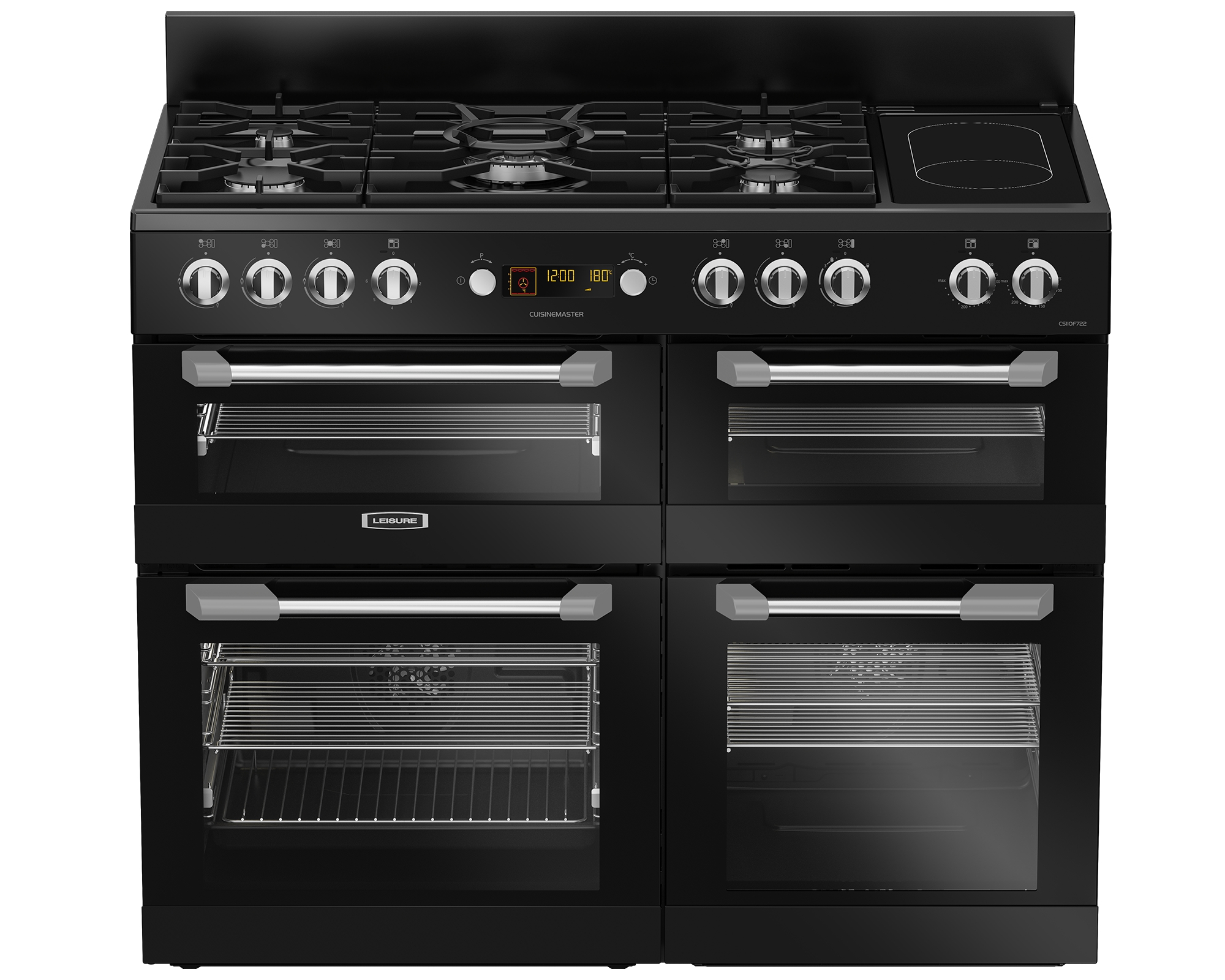 Leisure 110cm Dual Fuel Range Cooker with Three Ovens
