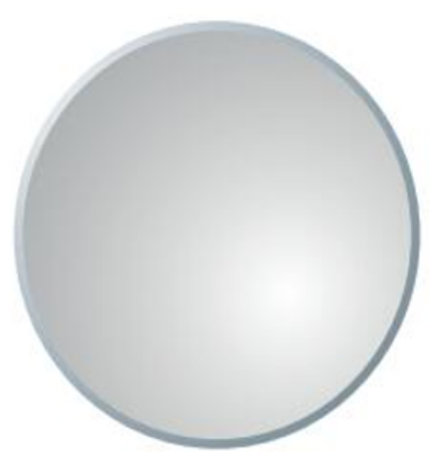 Simple Round Mirror 550x550mm 
