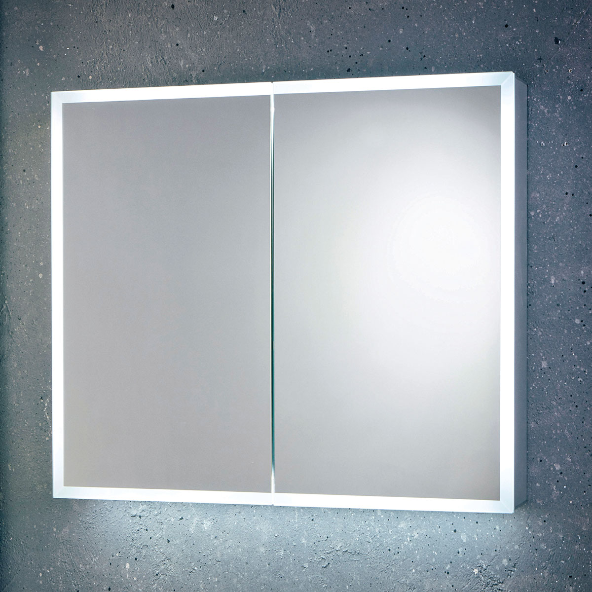 Mia LED Mirror Cabinet 600x700mm