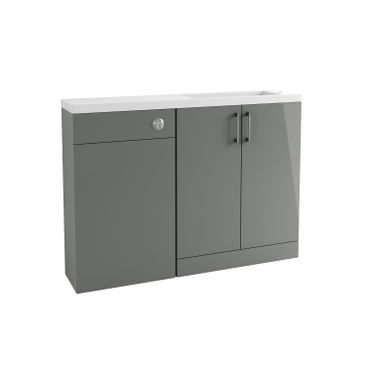 Volta Floor Standing Furniture - Grey Gloss, STRABANE WHOLESALE LTD, STRABANE, CO. TYRONE