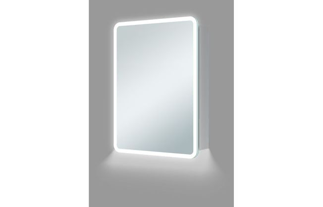 Akari 500mm 1 Door LED Mirrored Cabinet