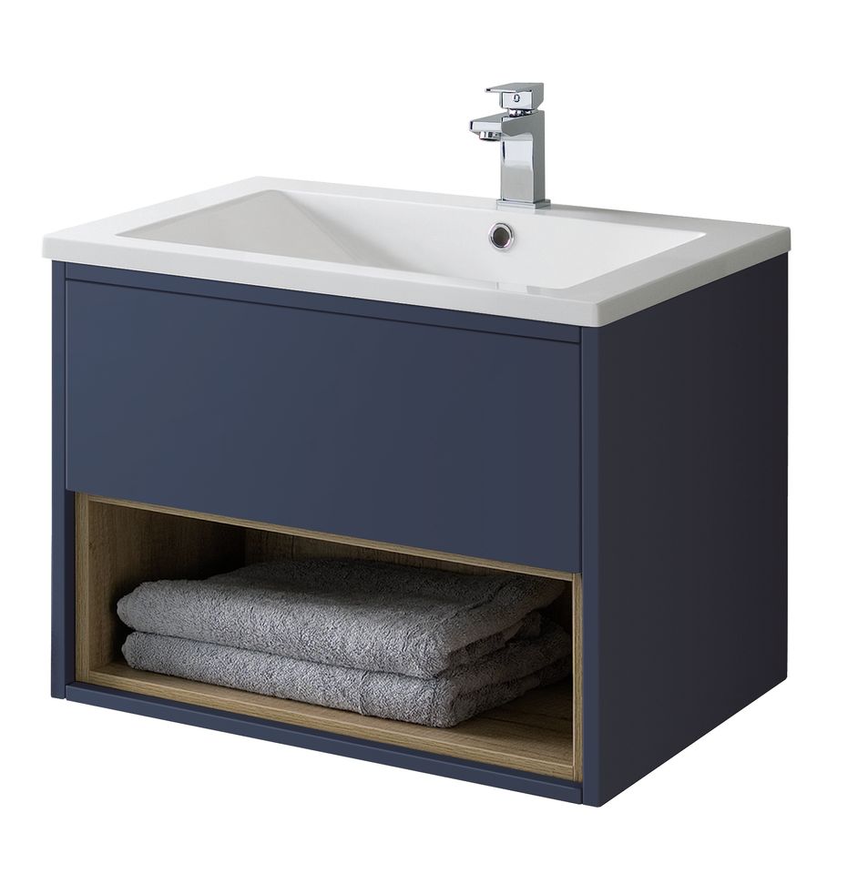 Lucca Matt Sapphire Blue Bathroom Furniture, Strabane Wholesale Ltd, 56 Railway Street, Strabane, BT82 8EH, 02871382374