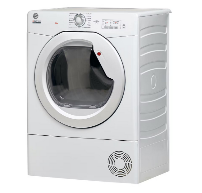 HOOVER Vented Dryer 8kg - White HLEV8LG - 80 