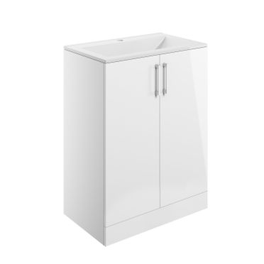 Volta Floor Standing Furniture - White Gloss, STRABANE WHOLESALE LTD, STRABANE, CO. TYRONE